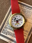 Vintage Bradley Disney Mickey Mouse Watch Wind Up Swiss Made Registered Edition