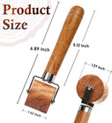 Quilting Seam Roller  Wooden Pressing Roller  Easy To Grip Handle Tools For Quil