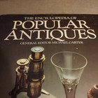 Vintage 1980 Hardcover Book  the Encyclopedia Of Popular Antiques  