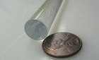 Translucent Blue Acrylic Round Rods 3 4   0 75   Diameter  12  Length Azm
