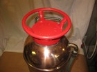 Antique Vintage Very Rare   Pulmosan   Copper Fire Extinguisher -empty Lqqk    