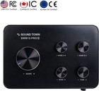 Sound Town 16 Channels Wireless Microphone Karaoke Mixer System  Supports Hdm   