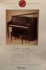      Steinway Essex Upright Piano - Model Up-116ct   Satin Mahogany   W Bench
