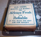 Vintage Sw Gould   Bros  Pennyroyal  1900s Pharmacy New Unopened Box Nos