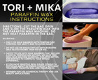 Paraffin Wax Hands Feet Refills 6 Lbs Lavender Peach For Paraffin Bath Free Ship