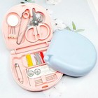 2 Pack Mini Travel Sewing Set  Portable Emergency Sewing Tool Kit With Scissors 