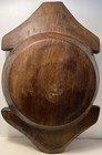 Vintage Hand Carved Wood Parat Bread Dough Bowl Aged Patina Rustic Primitive 25   