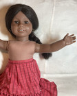 2008 African American Girl Doll By Pleasant Co  Black Hair Brown Eyes 18 