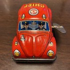 Vintage Tin Toy With Wind-up Mechanism Japanese Made Used