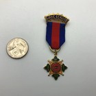 Band Of Hope Medal Ribbon Pin Award Fob Ukbhu Scarce Vintage Long Service