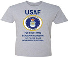 Bergstrom Air Force Base  Texas  shirt W emblem usaf Officially Licensed