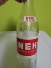 Rare Vintage Antique Soda Pop Glass Bottle Nehi Clear Red Label 12oz