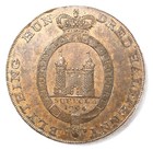 1794 Great Britain Suffolk Yeomanry First Troop Conder Token Halfpenny D h 19