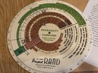 Rand Bombing Probability Computer With Envelope   Paper Usaf 1961 Vietnam War