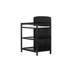 Stylish Anna 4-in-1 Full Size Baby Crib   Changing Table Combo - Black