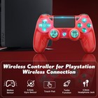 Wireless Controller Bluetooth Gamepad For Playstation4 Ps4 Pro slim pc W flash