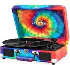 Victrola Tie Dye Portable Bluetooth Turntable 3 Speed Belt Driven Record Player
