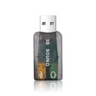 Usb 2 0 External 5 1 Channel Sound Card Adapter Virtual 3d Audio