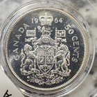 1964 Canada Half Dollar 50 Cents Gem Proof Fine Silver Coin Custom Holder