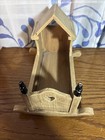 Vintage Wood Doll Cradle  Primitive  Doll Bed  Folk Art  Americana  Toy Bed
