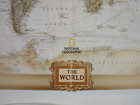 National Geographic Map Excellent Condition United States   The World 2010