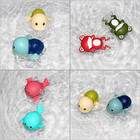 Cute Baby Toddler Bath Toy Wind Up Animals 2 Turtles  2 Frog  2 Whales