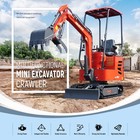 Huayee Hy12c Free Ship unloading 1 2ton Mini Excavator 13 5hp Gas B s Epa Engine