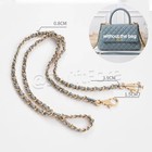 Leather metal Replacement For Square Flap Purse Chain Strap Woc Mini 19 22 cf