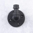 Industrial Style Robe Towel Hook Wall Mounted Metal Iron Pipe Coat Hanger Hat