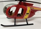 Ertl 1983 A-team Howlin  Mad Murdock Die-cast Helicopter W  Folding Blades