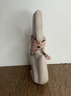 Southwest Art Pottery Howling Coyote Wolf Native American Pottery Pink Bandana