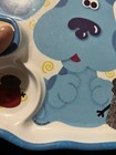 Blue s Clues Divided 3d Plates Child Kids Melamine Dinnerware Zak Vintage 2000