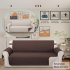 Reversible Couch Cover For 3 Cushion Couch Sofa Cover Washable For Pet Friend   