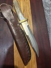 Silver Stag Usa Made Custom Knife Stag Bowie D2 Steel