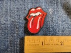Set Of 6 The Rolling Stones Mini Logo Tongues 1 5 X 1 25 Inch Iron On Patch