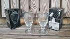 Set Of 2 Lafee Absinthe Pontarlier Glasses   1 Lafee Absinthe Spoon Green Fairy