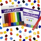 Unifix Cubes Educational Set - 100 Colorful Counting Blocks For Math Learning