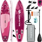 Inflatable Stand Up Paddle Board With Sup Accessories  10 6  Sup Board Or Adults