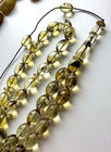 Natural Baltic Amber 16g  Islamic Prayer Rosary 33 Olive Beads Tesbih Misbaha