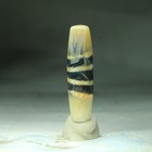 Tibetan Old Dzi Agate Bead  stripes  Amulet Pendant From Tibet 45393