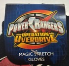 Vintage Power Rangers Operation Overdrive Magic Stretch Gloves New Rare Htf  Nwt