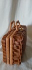 Cute Wooden Baby Shower Gift Basket With Rattle  Blanket  Toys  New 