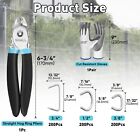 Shall Hog Ring Pliers Kit With 600pcs  3 8        1 2        3 4        For Upholstery