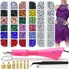 Hotfix Rhinestones Applicator Setter  Hot Fix Rhinestone Bedazzler Kit With 5   