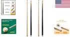 Two-piece 58  Billiards Cue Stick Set - Perfect For Easy Storage   Transport