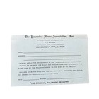 Vintage 1970s Palomino Horse Association Membership   Registration Forms