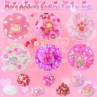 6 Pack Pink Cloud Slime Kit For Girls Kids Ages 8-12 Soft Stretchy Slime Toys Se