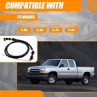 36-inch Black Ls Throttle Cable For Chevrolet Ls1 Engine 1997-2007 4 8l