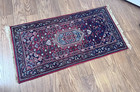 Vintage Indo-persian Style Hand Knotted Wool Area Rug  4 6  X 2 2 