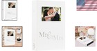 Wedding Photo Album 4x6 Large Capacity Linen Cover Slip In 300 Photos